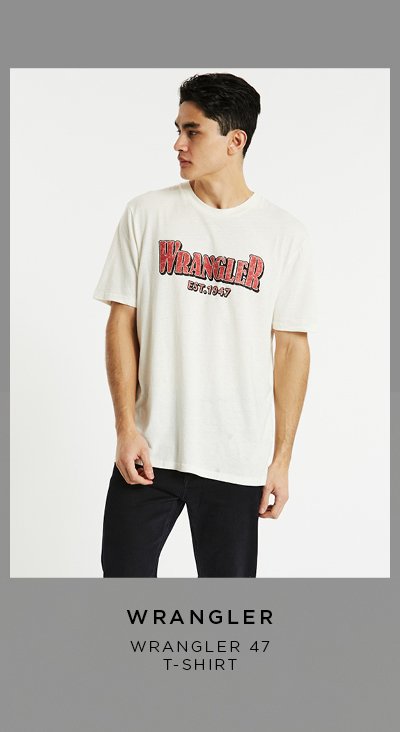 Wrangler 47 T-Shirt Vintage White
