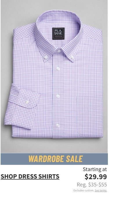 Shop Dress Shirts Starting At $29.99
