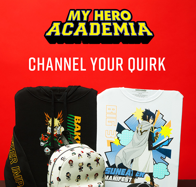 My Hero Academia | Channel Your Quirk | Shop Now
