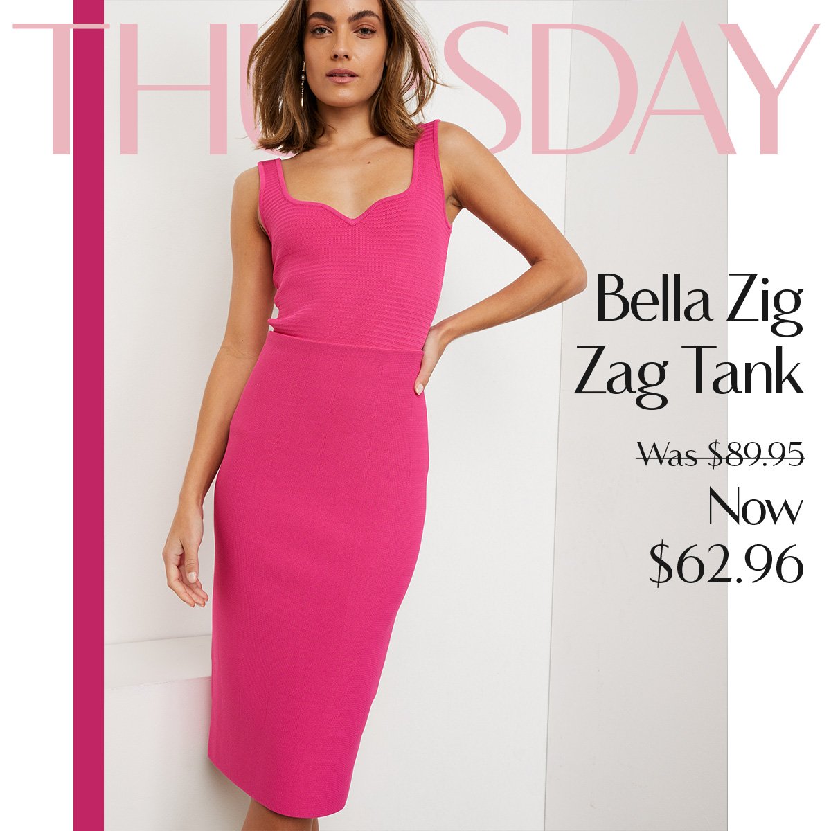 Thursday - Bella Zig Zag Tank