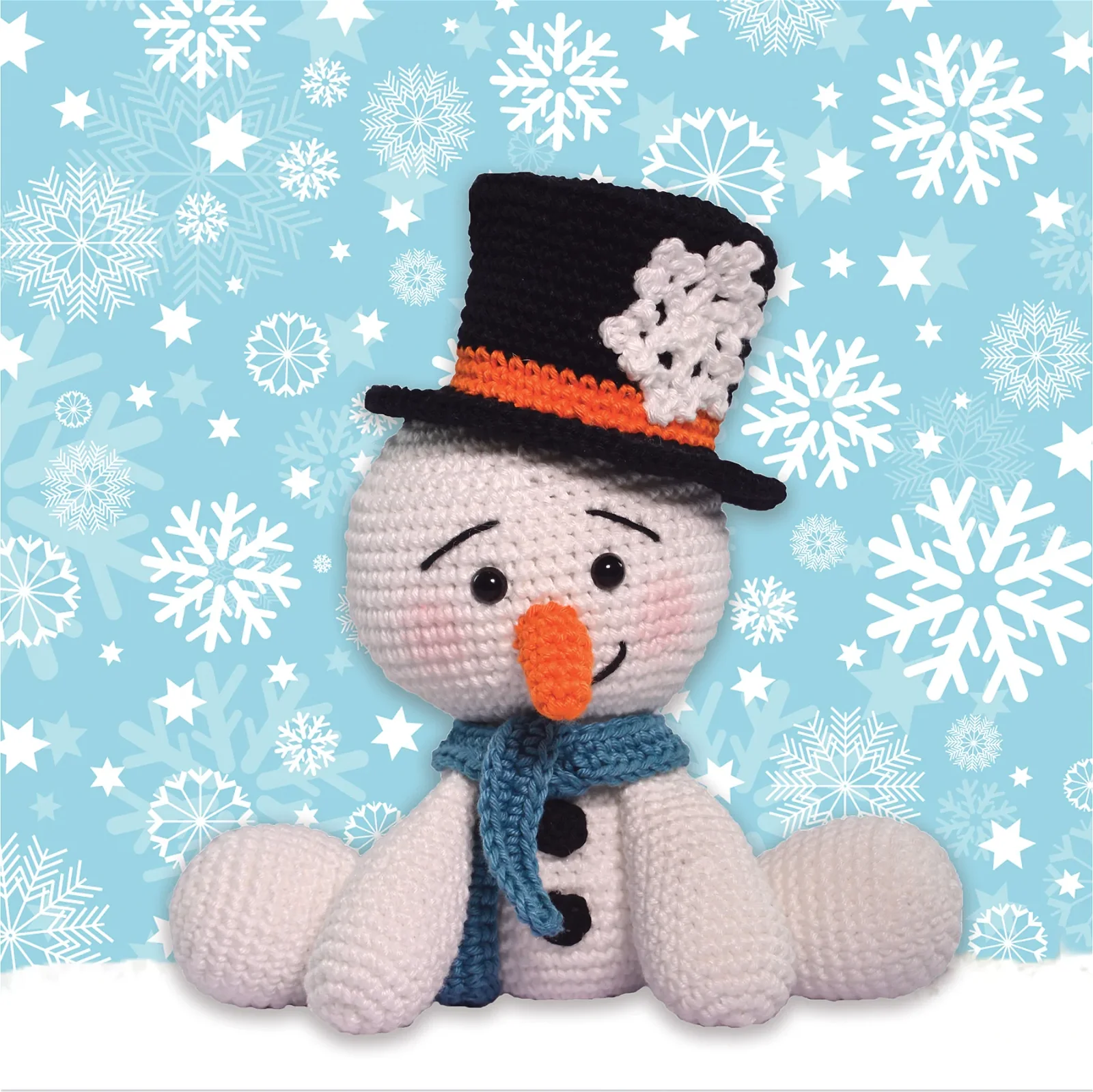 Snowman Holiday Amigurumi Kit