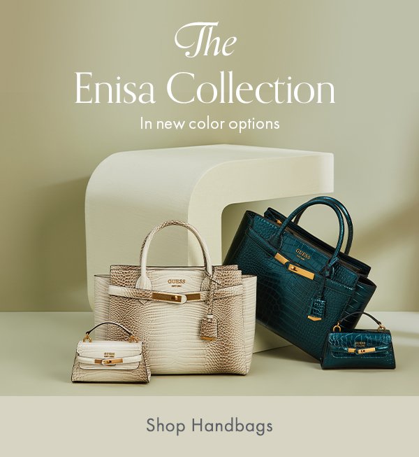 The Enisa handbag collection now in new color options.