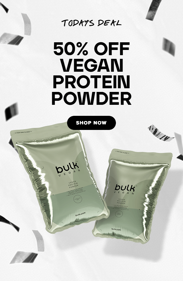 50% off Vegan Protein Powder