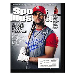 
Albert Pujols Autographed Signed Sports Illustrated Magazine Autograph Auto JSA

