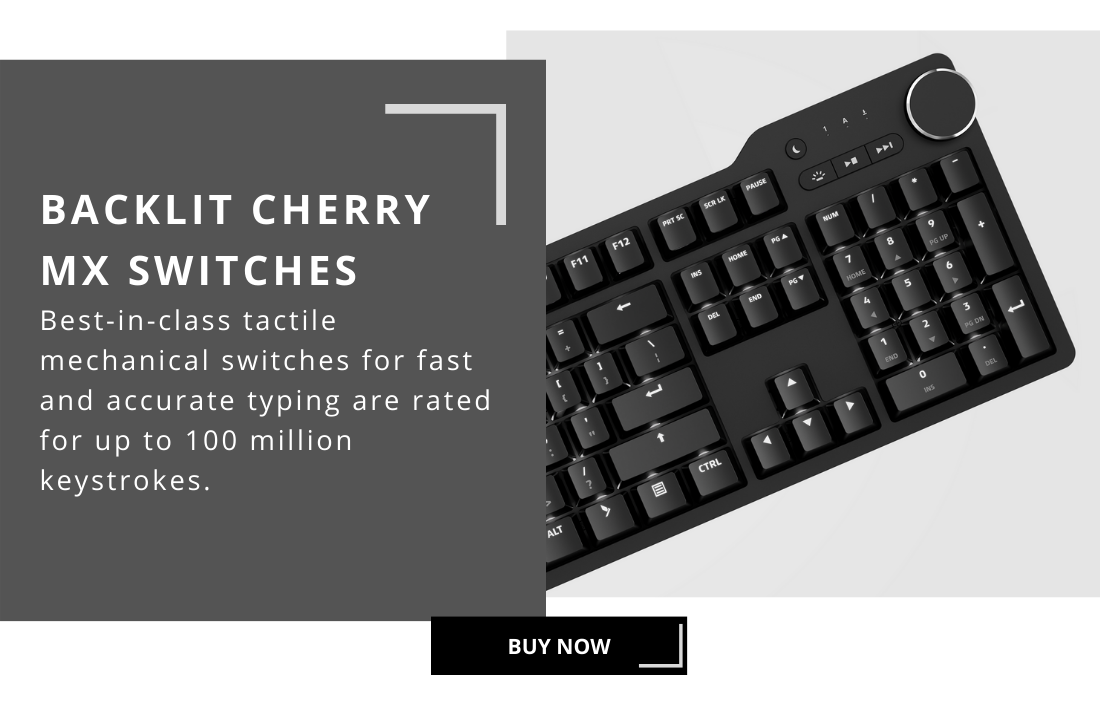 Backlit Cherry MX switches