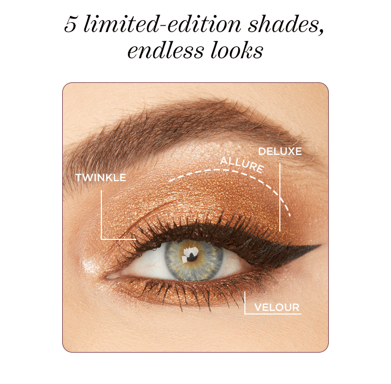 5 limited-edition shades, endless looks