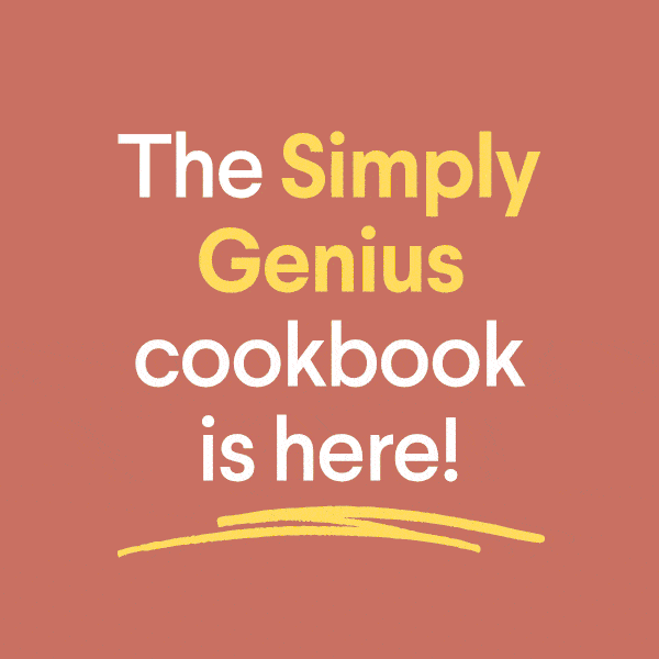 The Simply Genius Cookbook is here