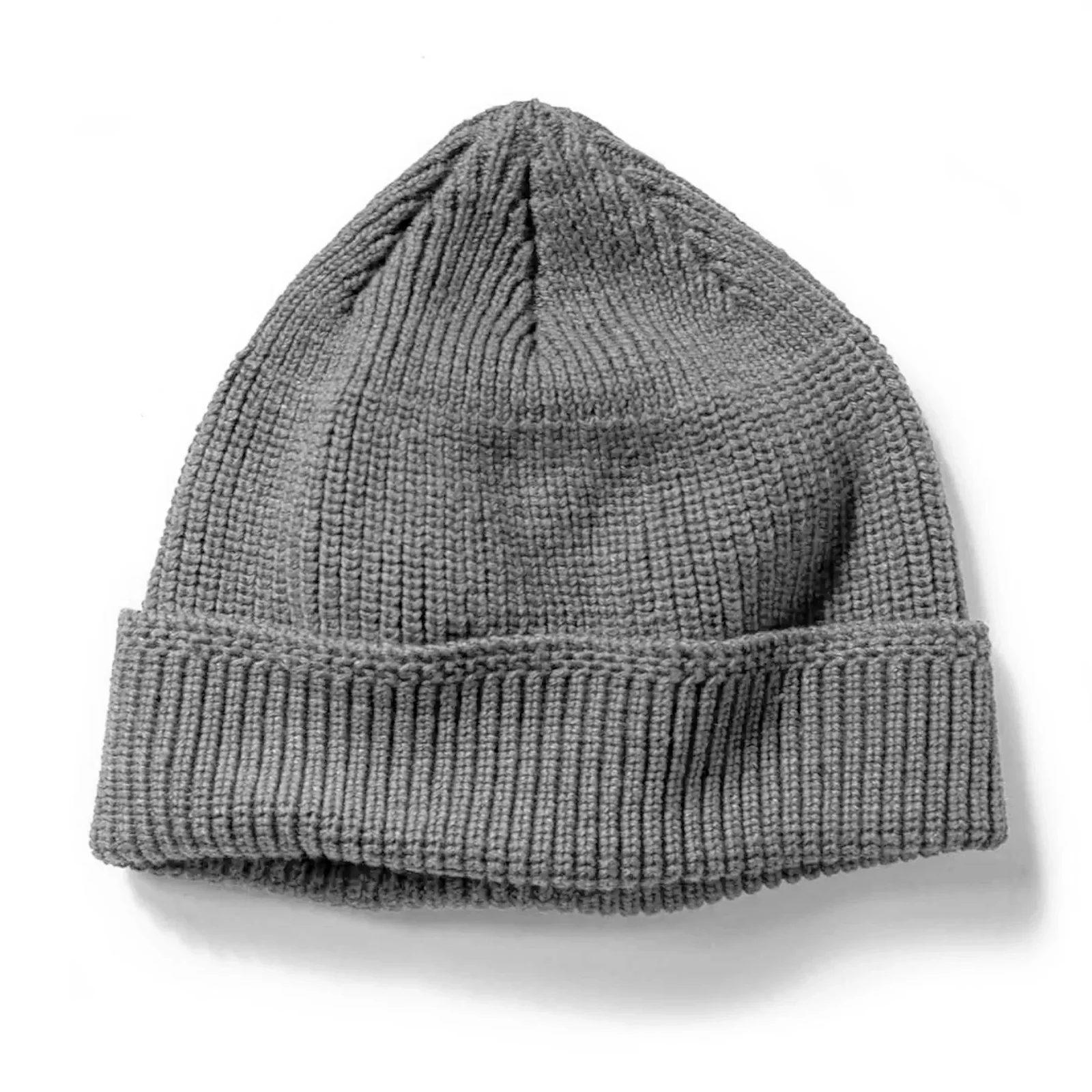 Image of The Rib Beanie in Heather Grey