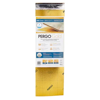 Pergo GOLD 100-sq ft Premium 3-mm Flooring Underlayment - PERGLDUNDL