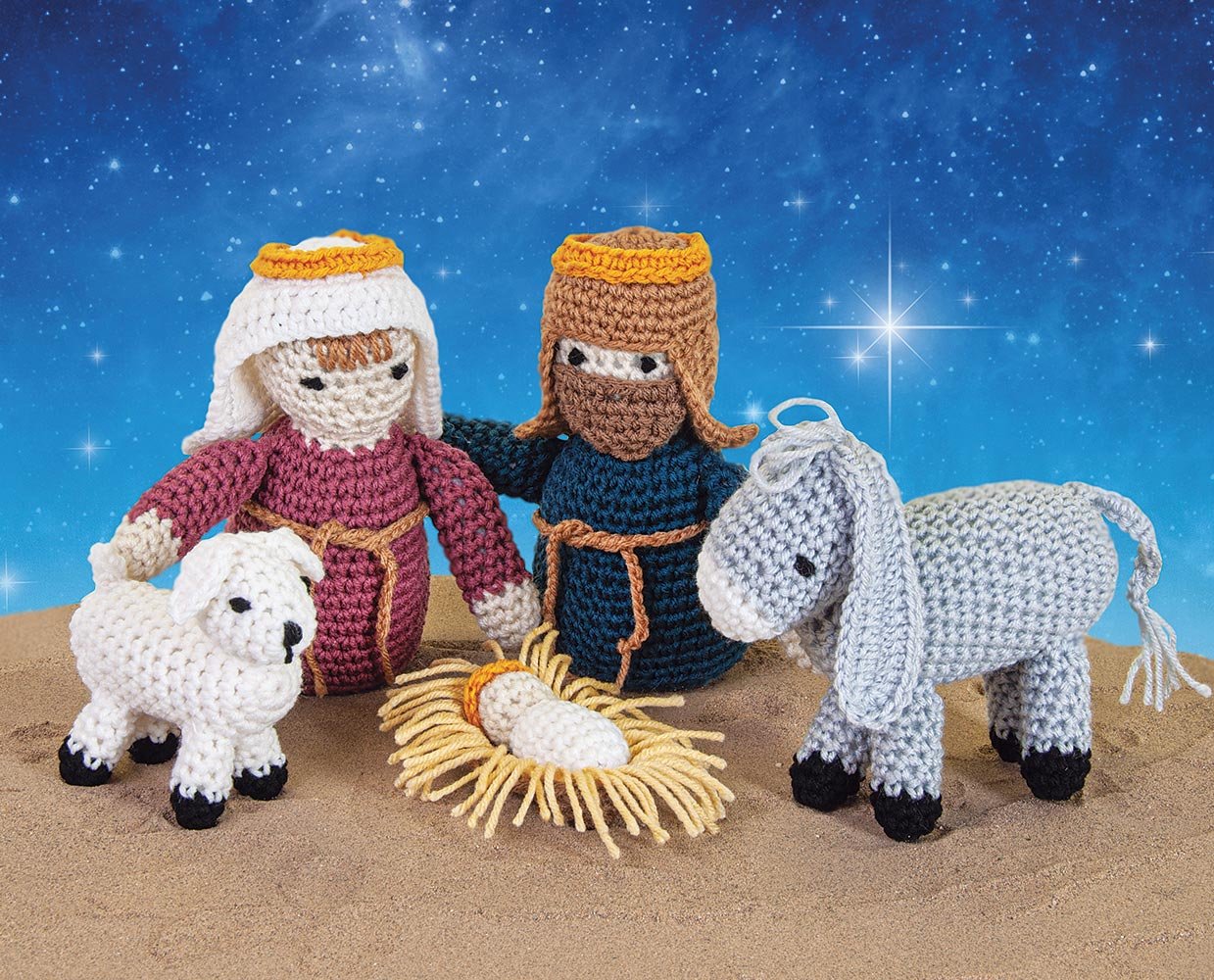 Crochet Nativity Set