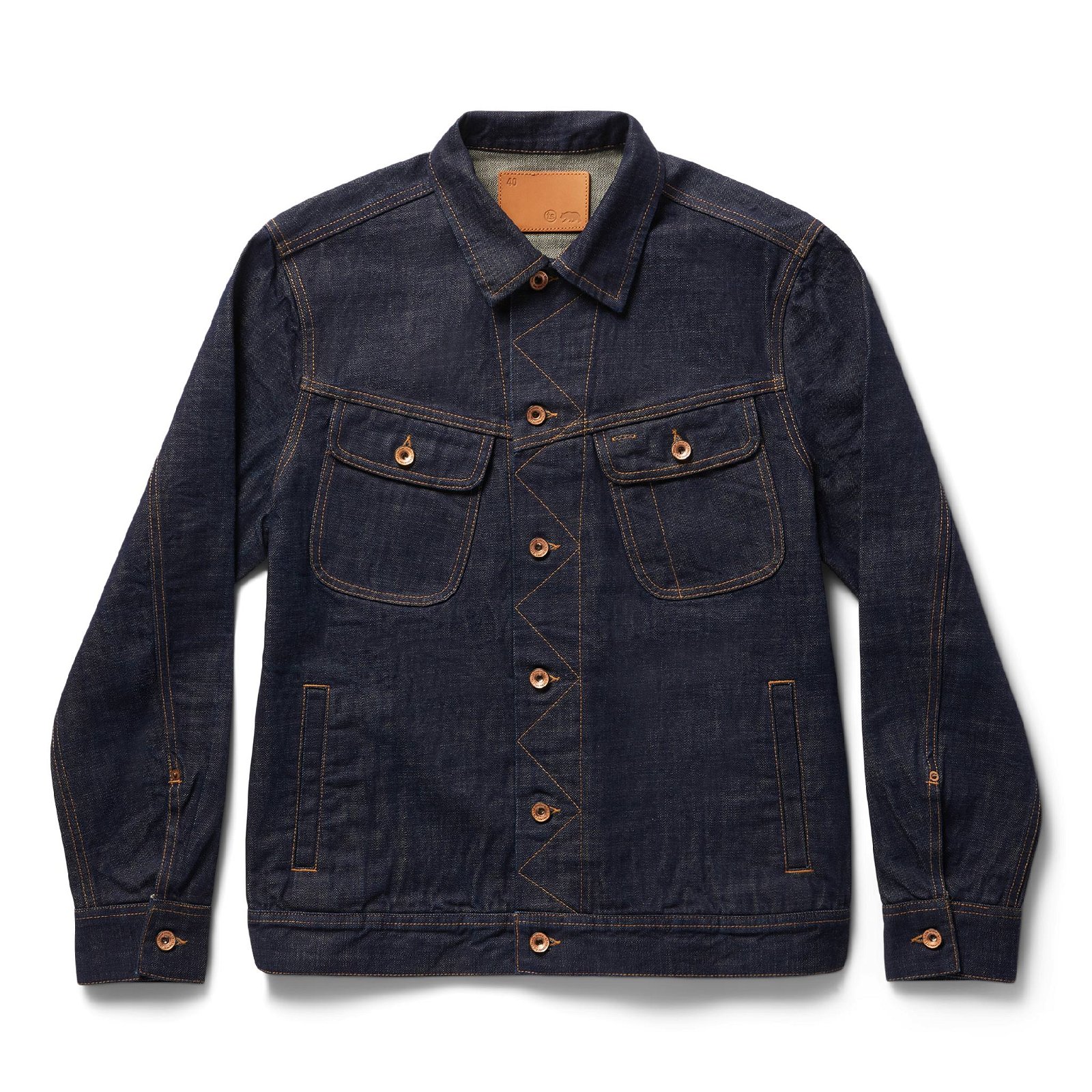 Image of The Long Haul Jacket in Rinsed Organic Selvage