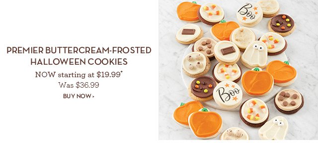 Premier Buttercream-Frosted Halloween Cookies