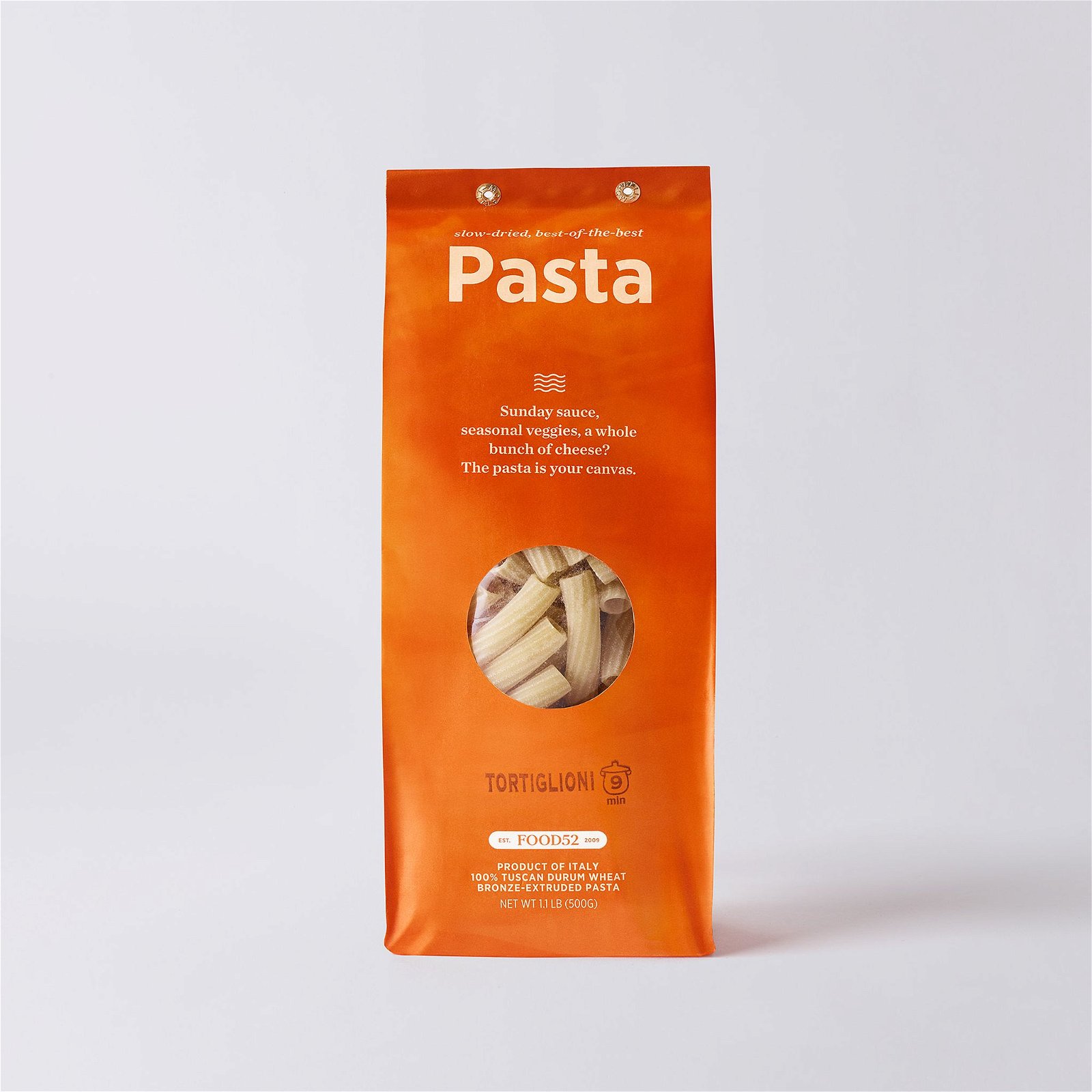 Food52 Slow-Dried Tortiglioni Pasta, 17.6 oz