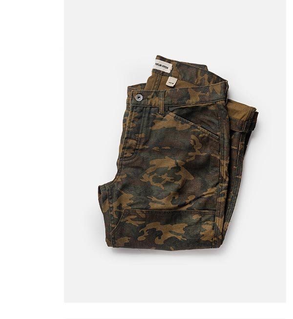 The Camp Pant in Camo Boss Duck
