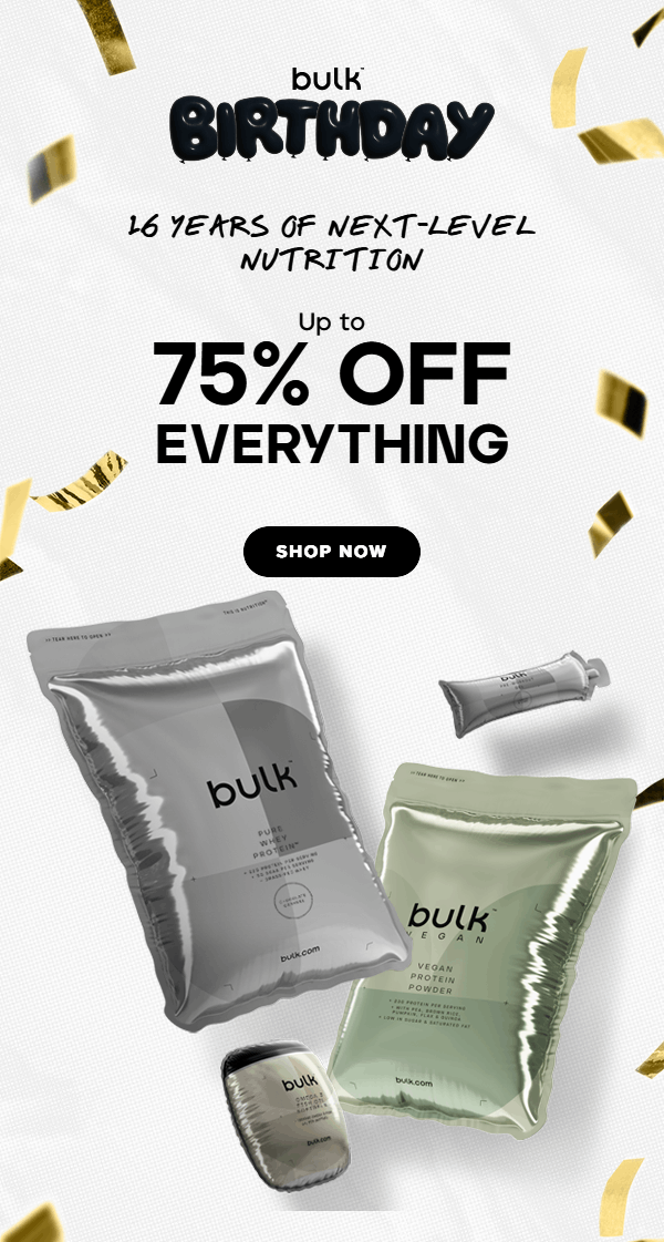 Up to 75% off everything