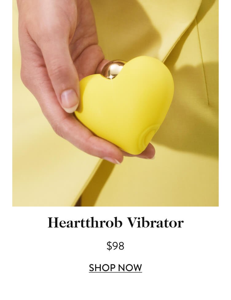Heartthrob Vibrator $98 shop now