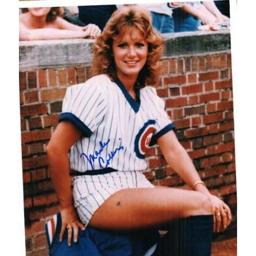 Autographed Signed Marla Collins 8X10 Chicago Cubs Photo - Main Line Autographs