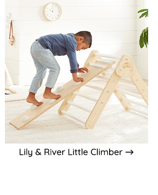 LILY AND RIVER LITTLE CLIMBER