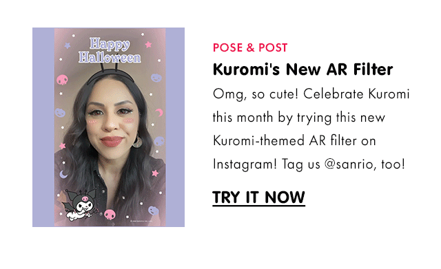 Pose & Post | Kuromi's New AR Filter