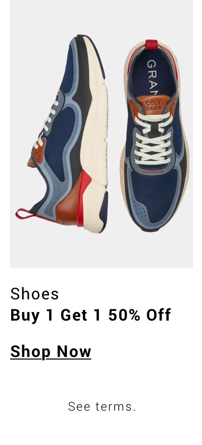 Shoes Buy 1 Get 1 50 percent Off 