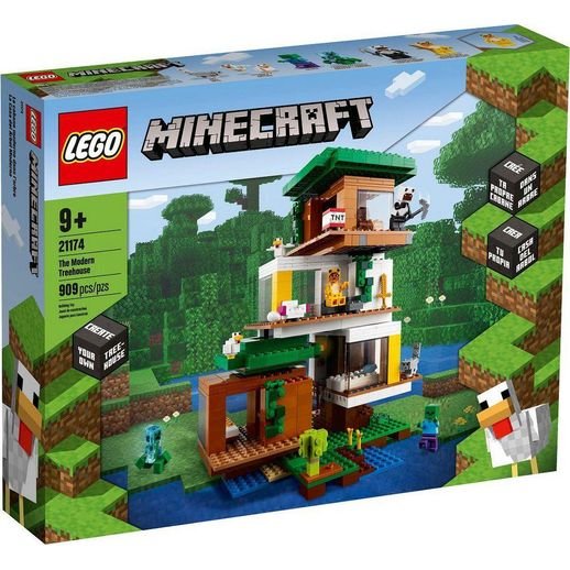 Lego Minecraft 21174 Casa da Árvore Moderna - Lego - 102705