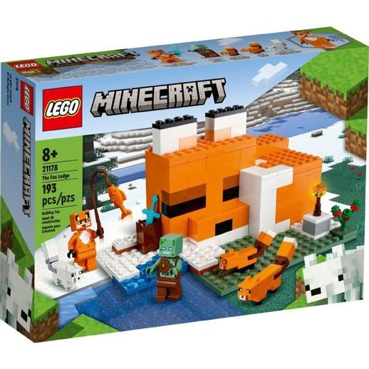 Lego Minecraft 21178 Pousada da Raposa - Lego