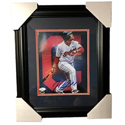 Jose Ramirez Autographed Signed Cleveland Indians Framed Spotlight Edit 8x10 Photo - JSA Authentic
