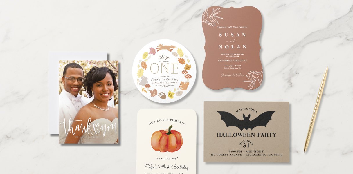 Shop 50% Off Cards & Invites
