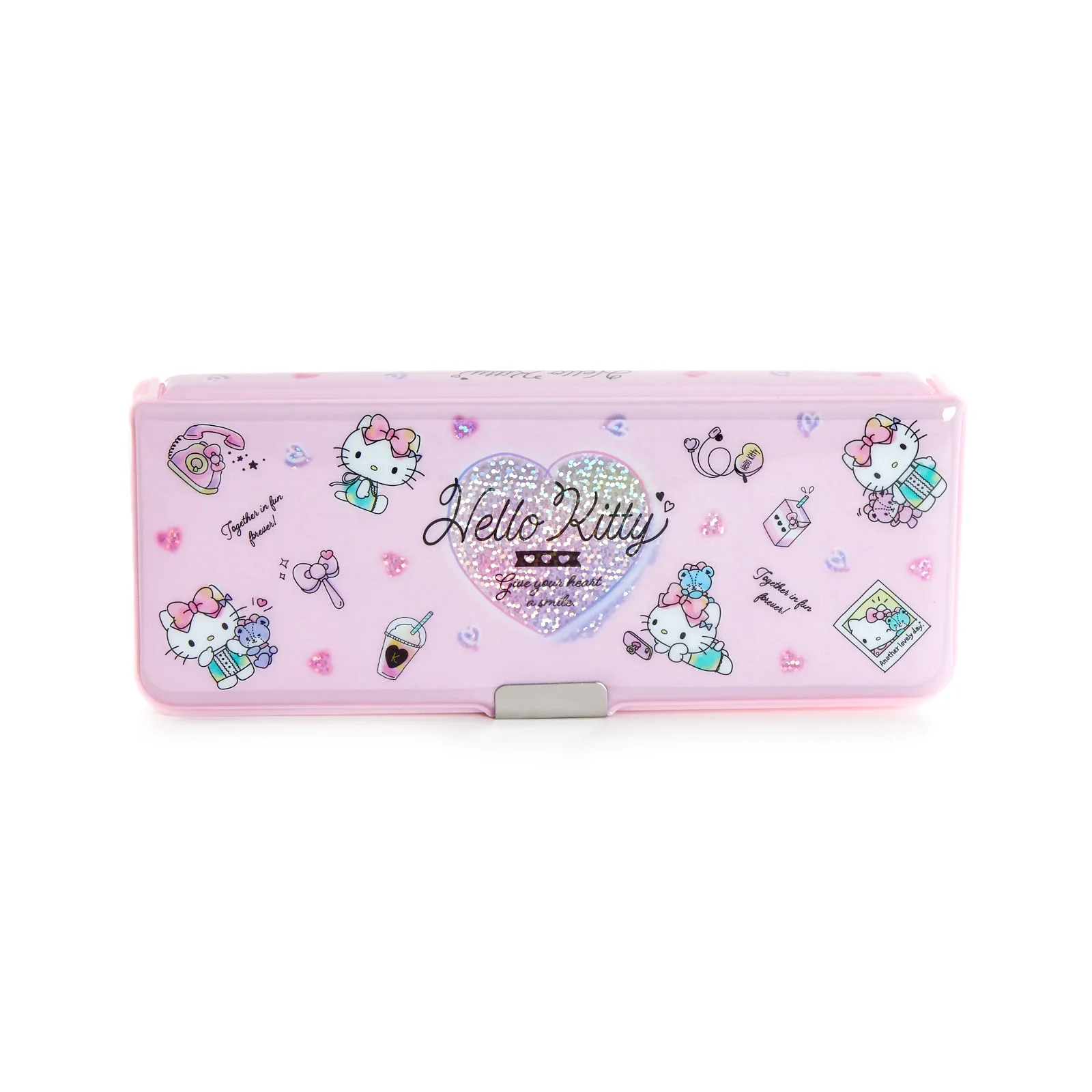 Image of Hello Kitty Pencil Case (Pink Heart Series)