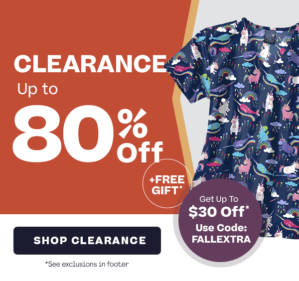 Clearance up to 80% off