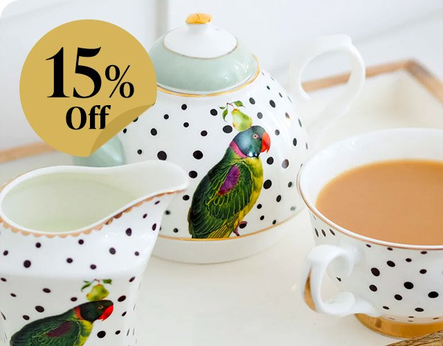 15% off All Teaware