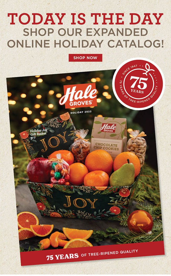 Expanded Online Holiday Catalog!