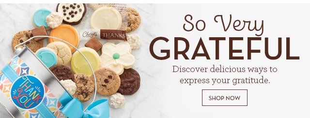 So Very Grateful - Discover delicious ways to express your gratitude.