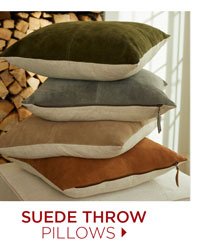 Suede Pillows