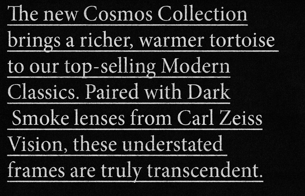 New Cosmos Collection
