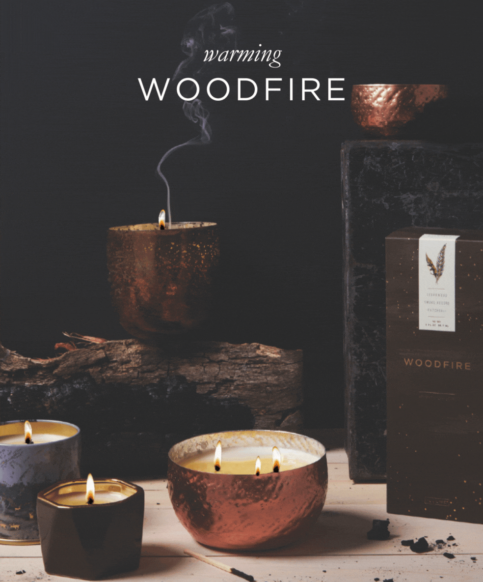 Woodfire home fragrance from ILLUME