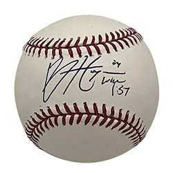Bryce Harper Autographed Signed /Signed Washington Nationals Oml Baseball Beckett
