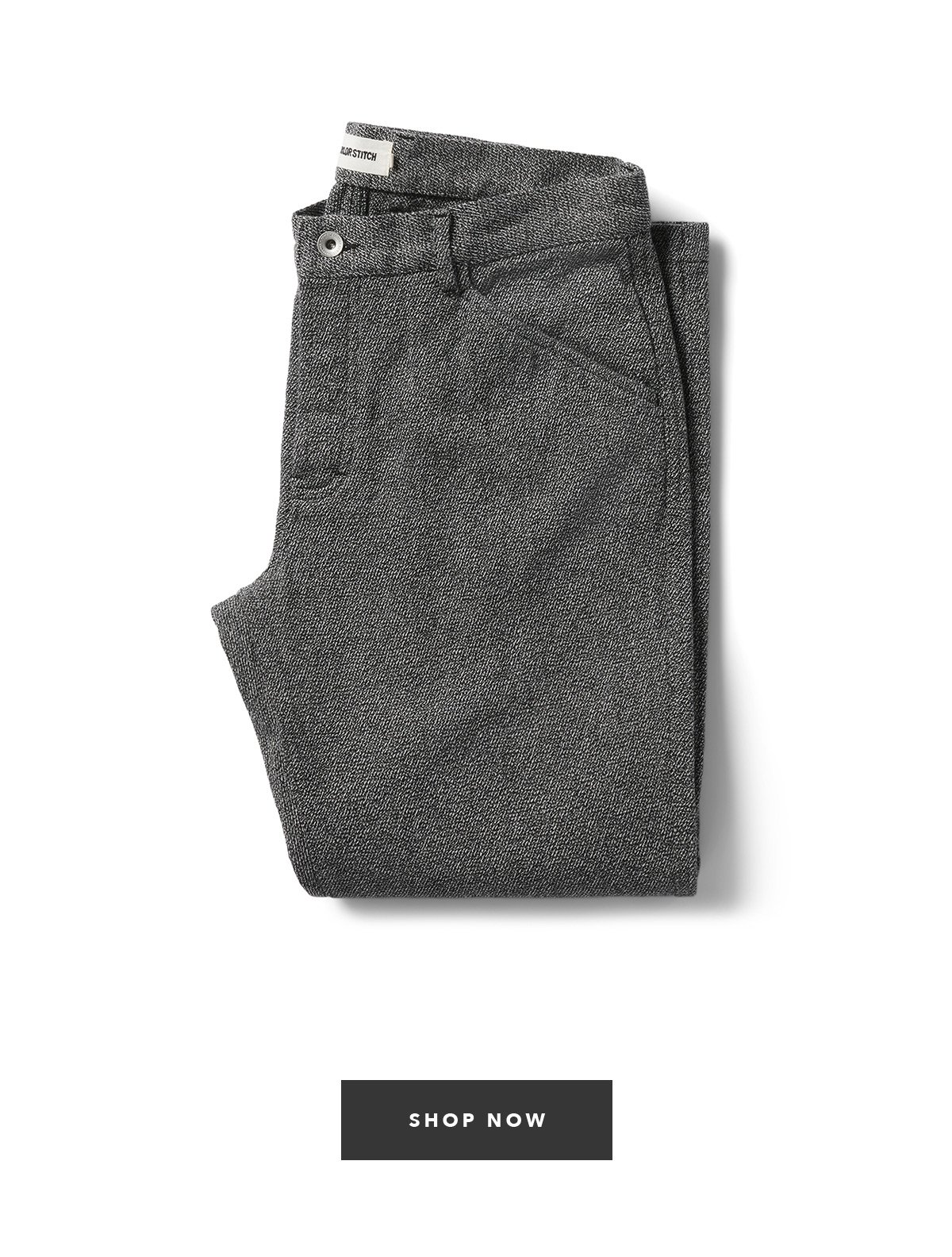 The Camp Pant in Indigo Salt and Pepper