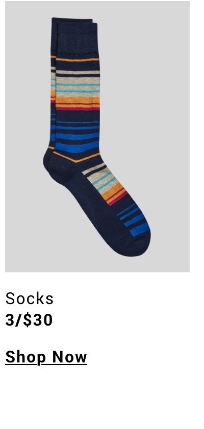 Socks 3 for 30 