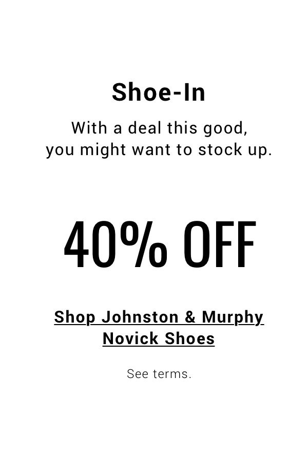 40 Off Johnston and Murphy Novick Shoes