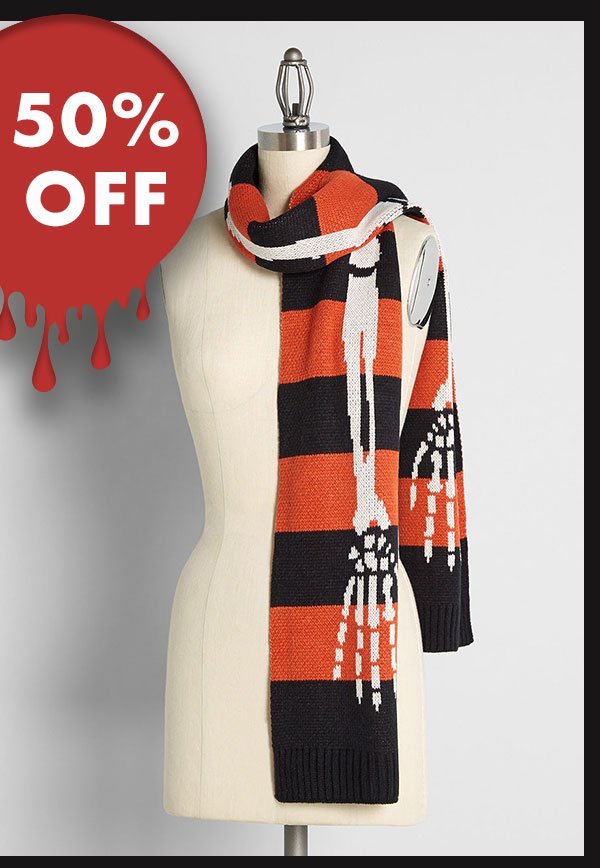 Every Day Is Halloween Scarf