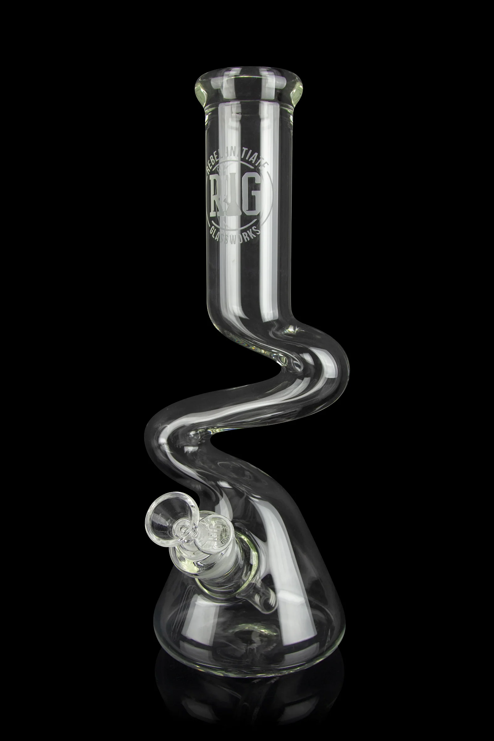 Image of Rebel Initiate Glassworks Zong Water Pipe
