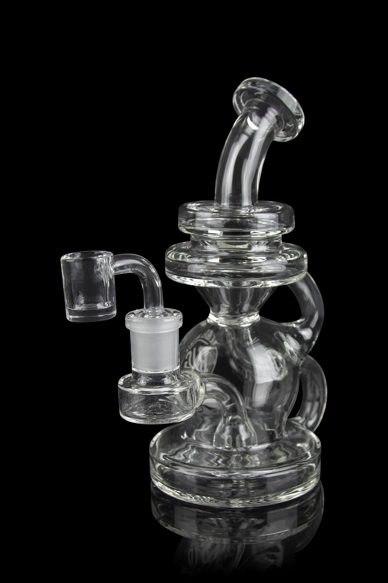Image of Rebel Initiate Glassworks Concentrate Rig - Cyclone
