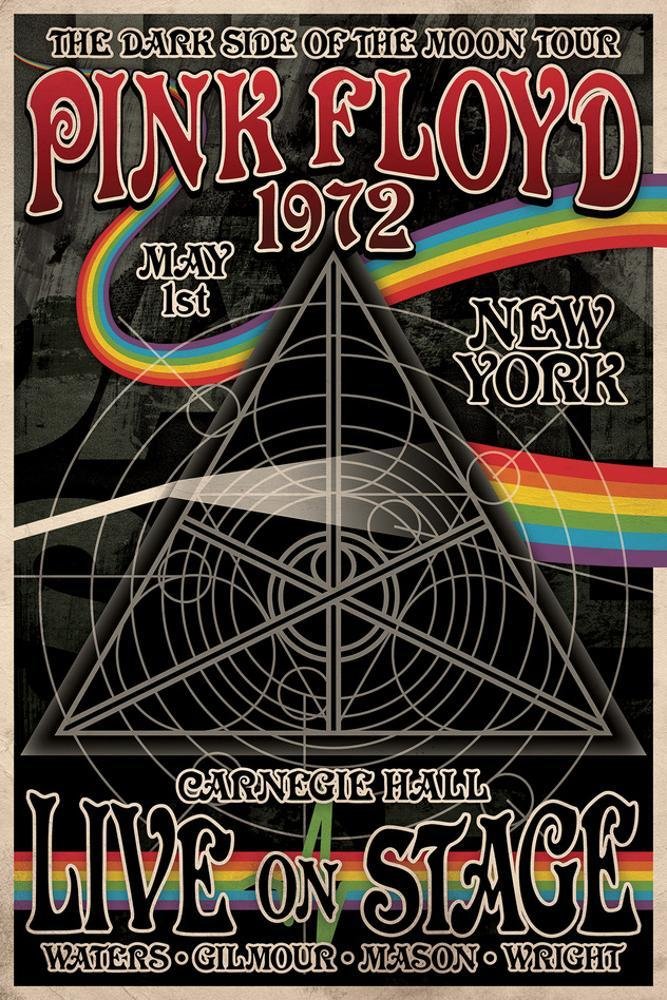 Image of Pink Floyd 1972 Carnegie Hall