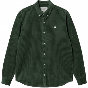 Long Sleeve Madison Cord Shirt - Boxwood