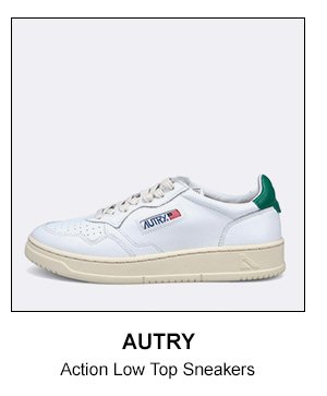 Autry action low top sneakers.