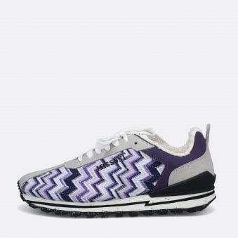 X ACBC Striped Running Trainers