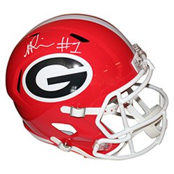 George Pickens Autographed Signed Georgia Bulldogs Riddell Speed Replica Full Size Helmet - Certified Authentic
