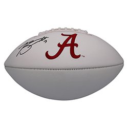 Bryce Young Autographed Signed Alabama Crimson Tide White Panel Football - PSA/DNA Authentic
