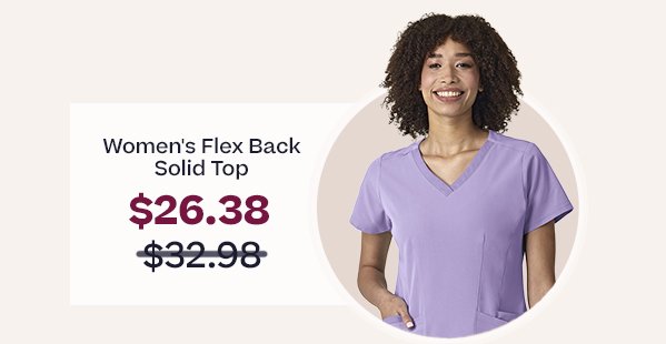 Women's Flex Back Solid Top